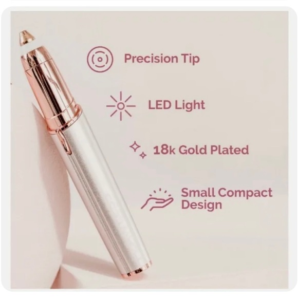 FINISHING TOUCH Flawless Brows Eyebrow Hair Remover - Pink NIB - Picture 4 of 8